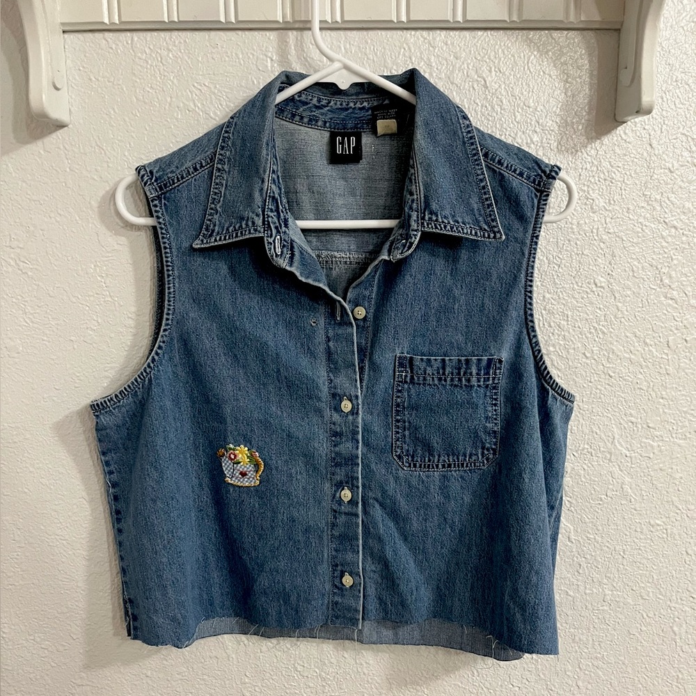 GAP Jean Vest